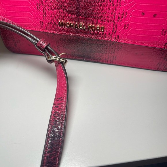 MICHAEL Michael Kors Large Gusset
Snakeskin Crossbody - Picture 2 of 5